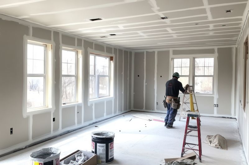 Bedroom Drywall Installation in Kansas City, KS
