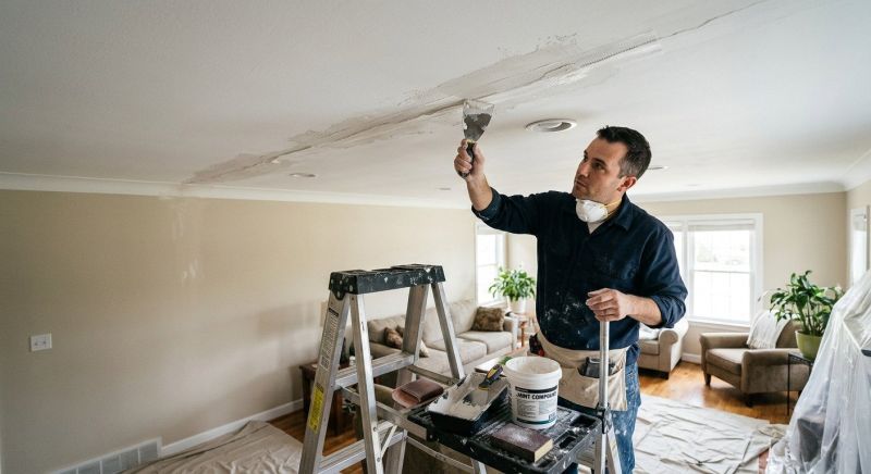 Ceiling Hole Repair in Alpharetta, GA
