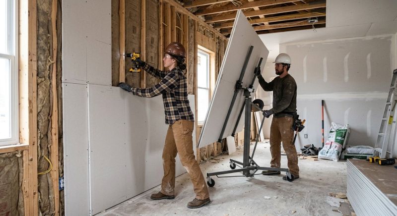 House Drywall Installation in Denver County, CO
