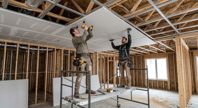 Kitchen Drywall Installation in Conroe, TX