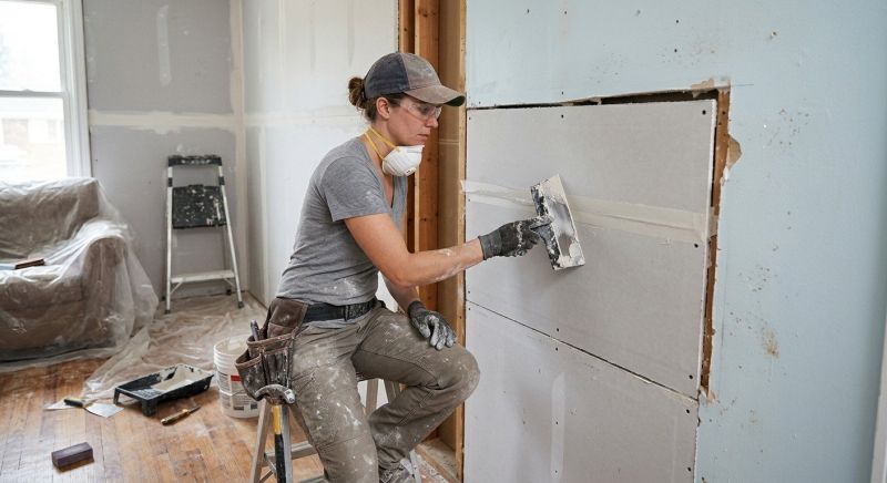 Kitchen Drywall Installation in Kansas City, MO