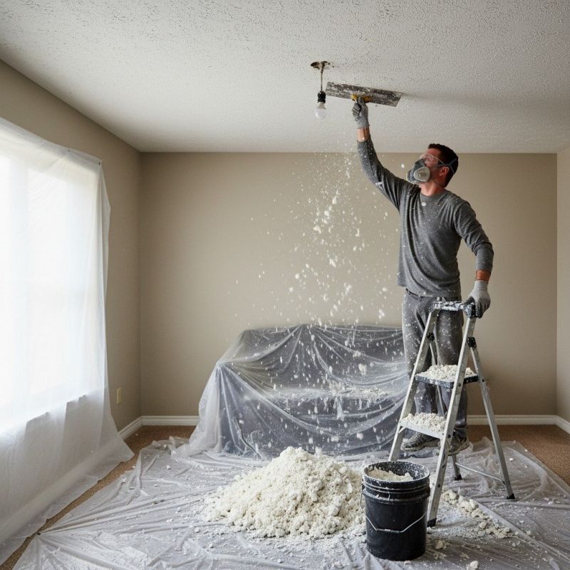 Knockdown Ceiling Removal in Phoenix, AZ