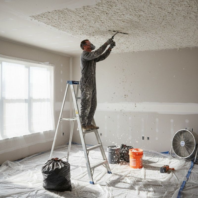 Knockdown Ceiling Removal in Phoenix, AZ