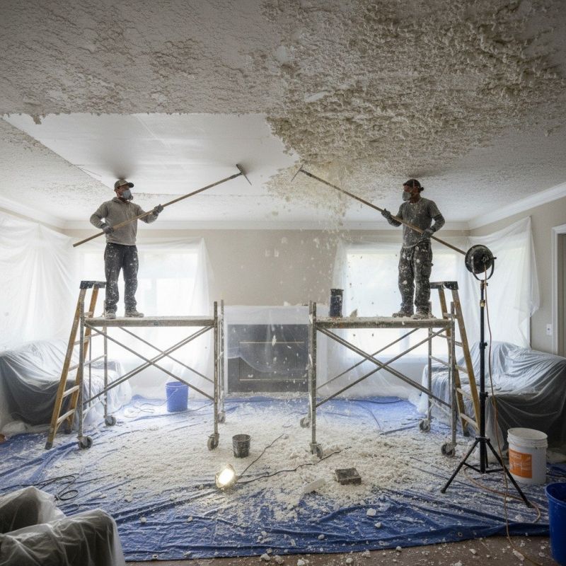 Stipple Ceiling Removal in Corpus Christi, TX